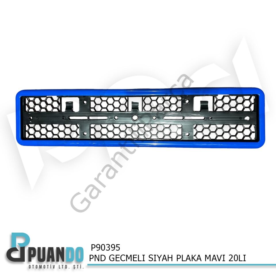 PND GECMELI SIYAH PLAKALIK MAVI 20LI