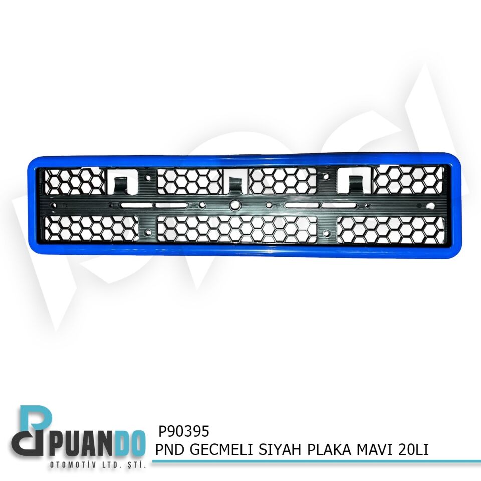 PND GECMELI SIYAH PLAKALIK MAVI 20LI