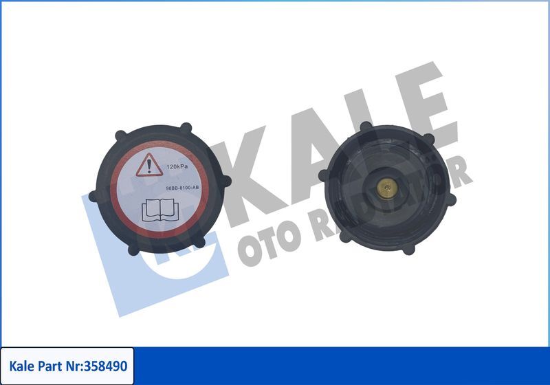 FORD FOCUS/TRANSIT TURBO/V184/MONDEO 95- RADYATÖR YEDEK SU DEPO KAPAGI 98BB 8100 AB KALE