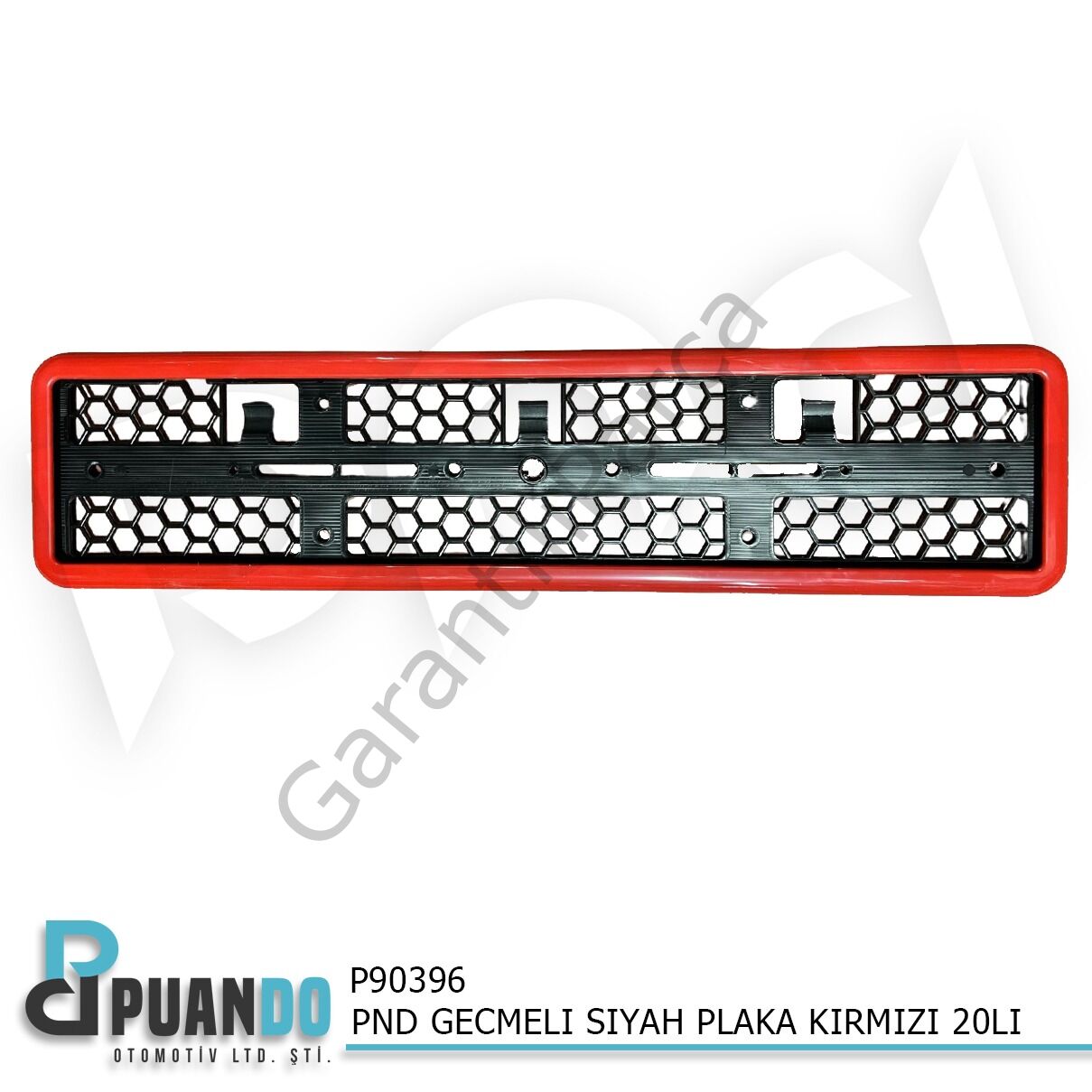PND GECMELI SIYAH PLAKALIK KIRMIZI 20LI