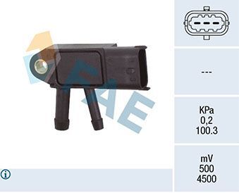 VOLVO CLIO IV-MEGAN III-SCENIC III/VOLVO S40 II S60 II S80 II 06- TURBO BASINÇ SENSÖRÜ 31697984 FAE