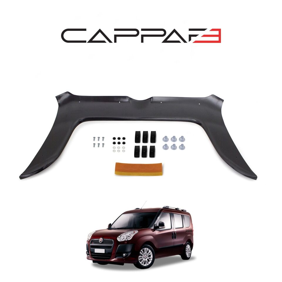 Fiat Doblo 2010-2015 Yıl Aralığı Uyumlu Kaput Rüzgarlığı 3mm