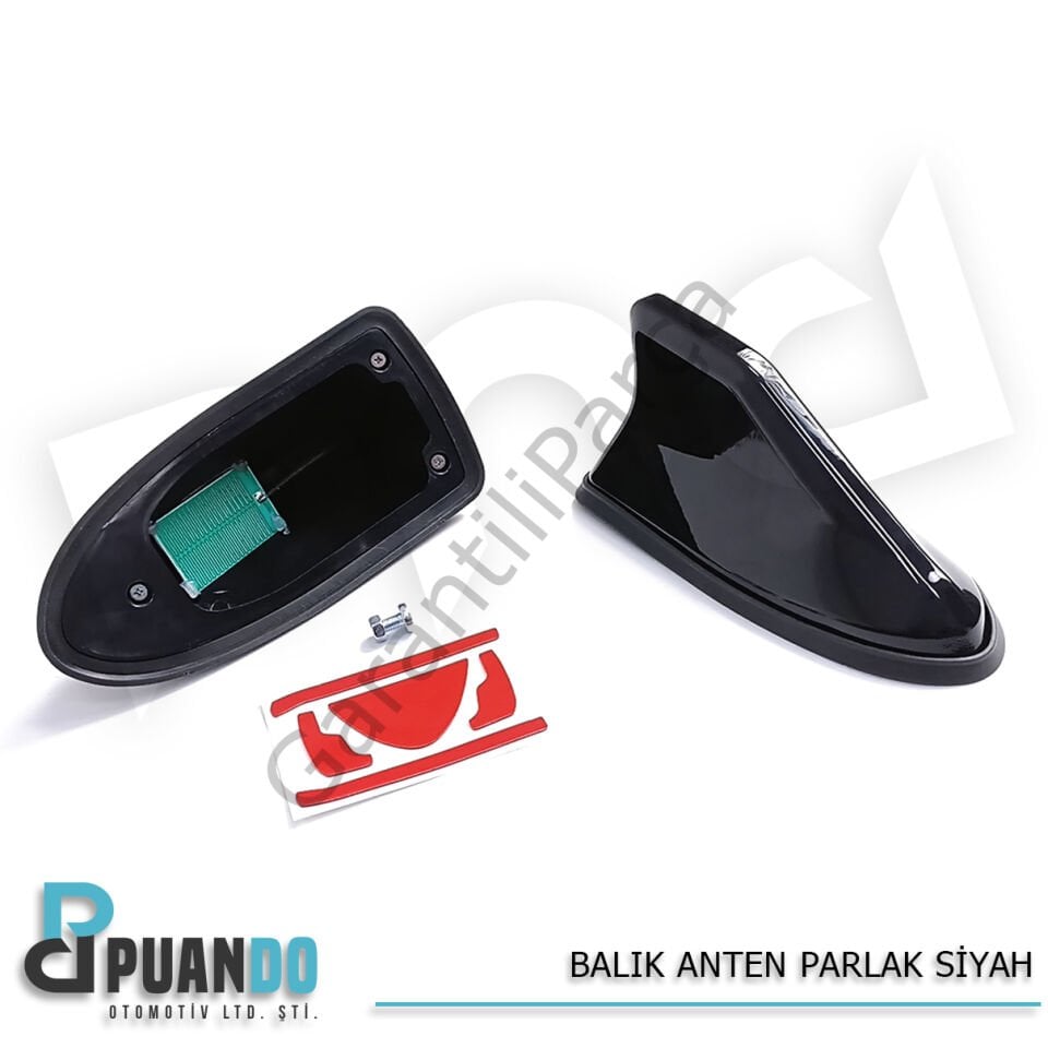 BALIK ANTEN PARLAK SIYAH