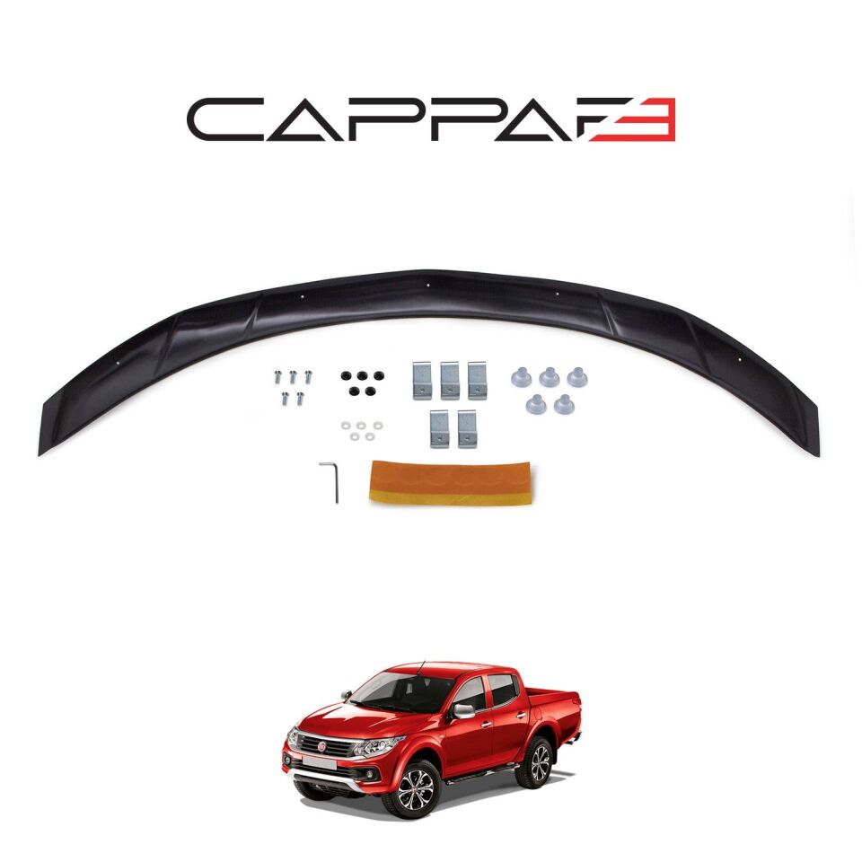 Fiat Fullback 2016- Yılı ve Sonrası Uyumlu Kaput Rüzgarlığı 4mm