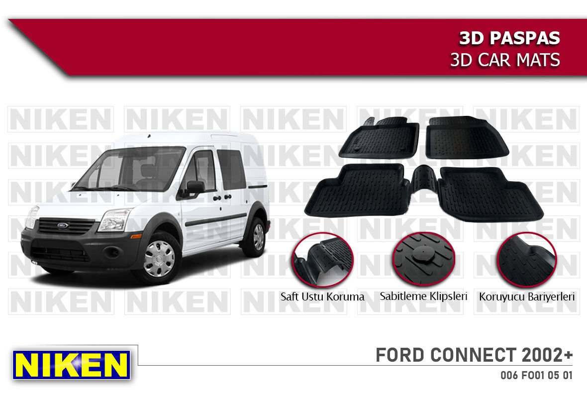 FORD CONNECT 2002- 3D PASPAS