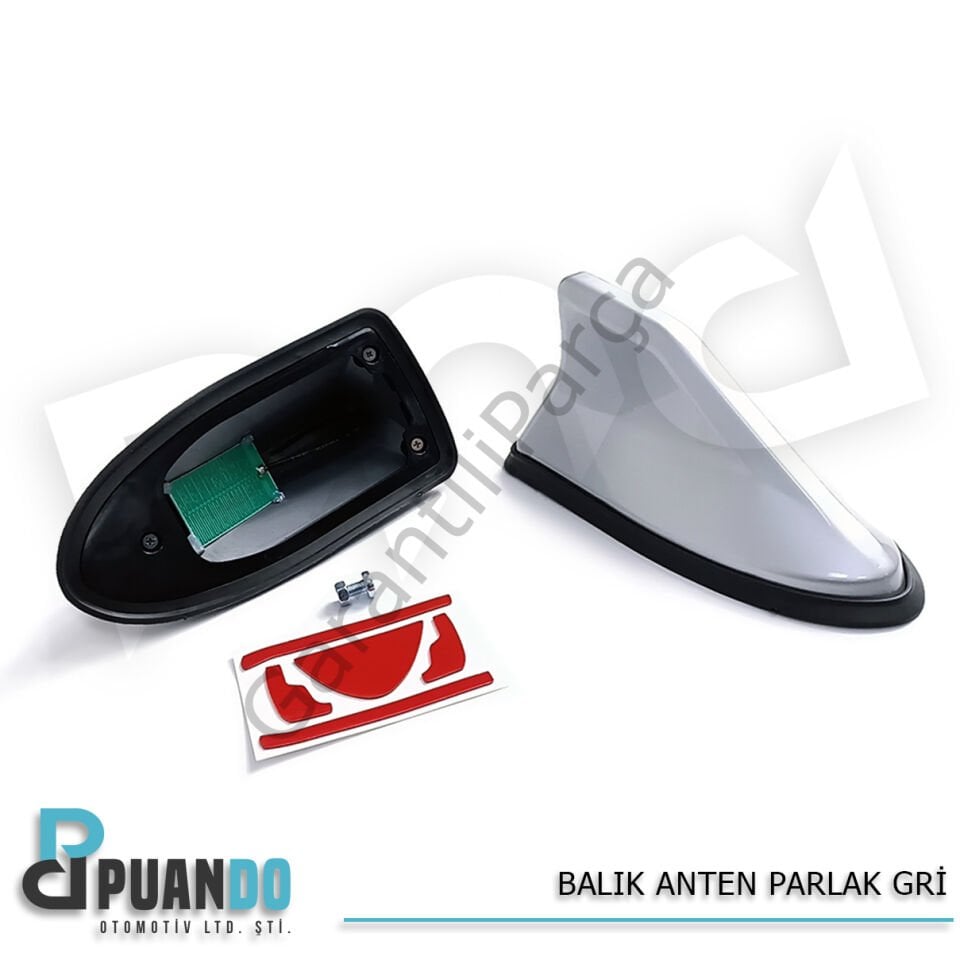 BALIK ANTEN PARLAK GRI