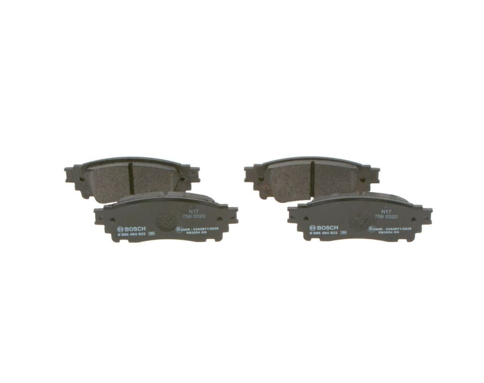 LEXUS NX (Z1) 14- FREN BALATASI ARKA 04466-78020 BOSCH