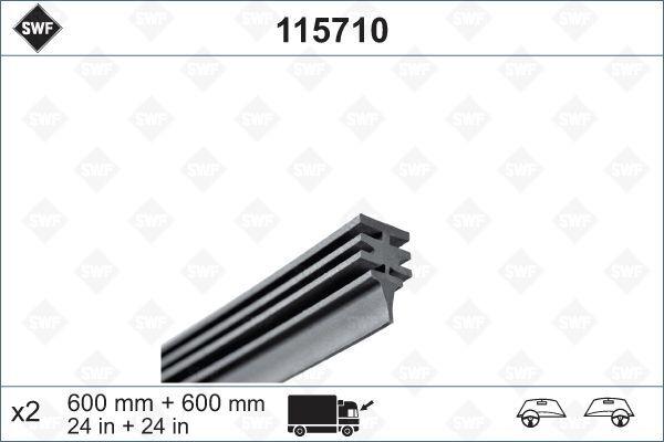 UNIVERSAL E34 90-95 SILECEK LASTIGI N/A VALEO