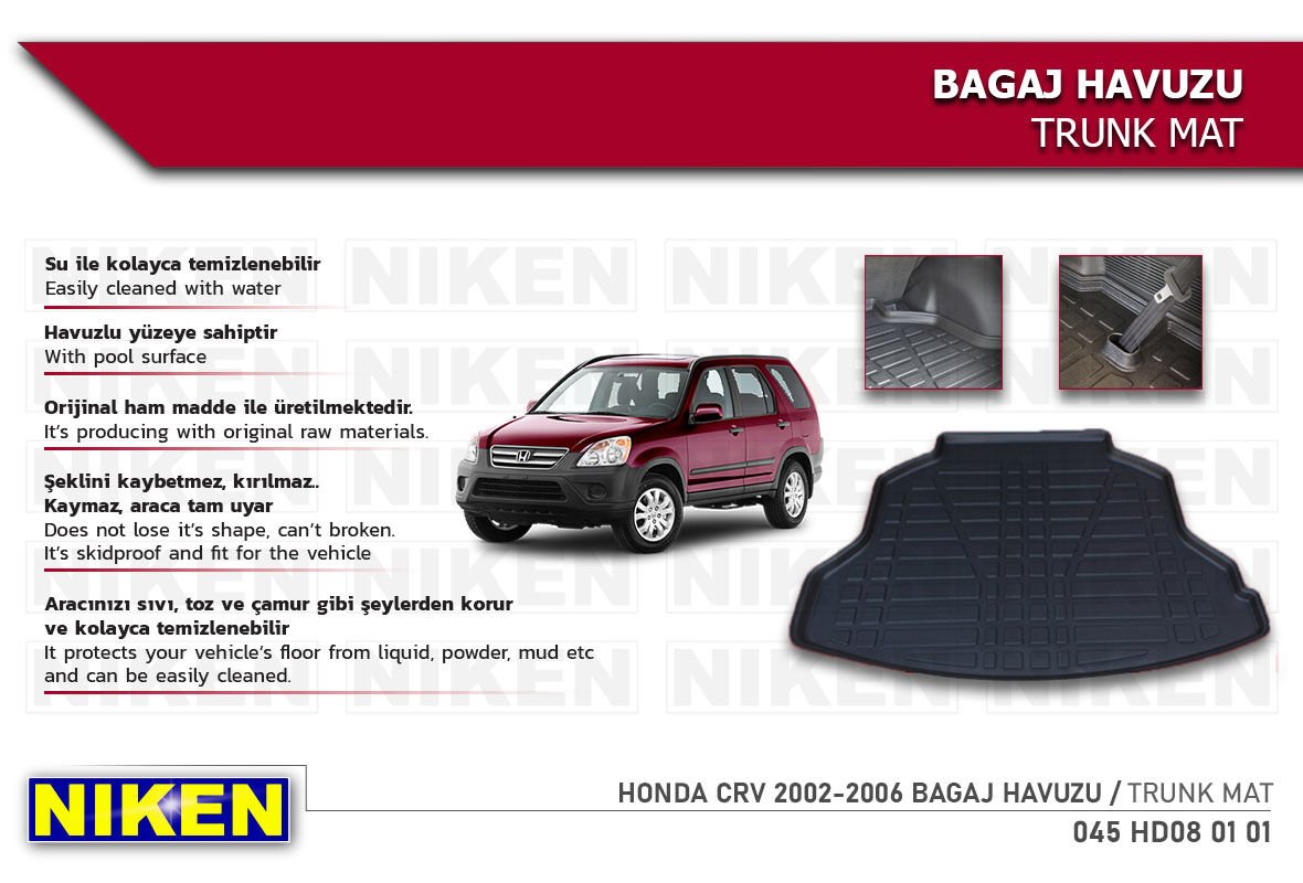 HONDA CRV 2002-2006 BAGAJ HAVUZU