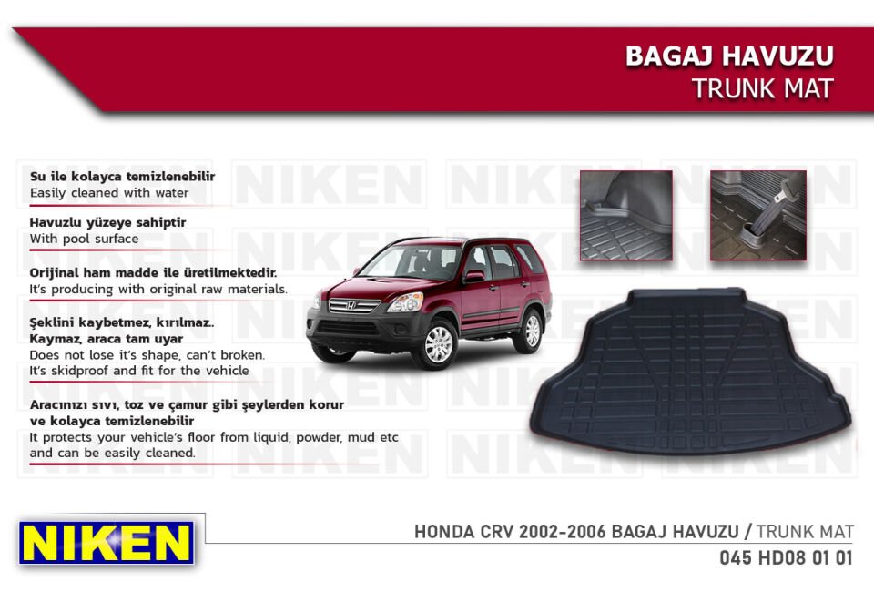 HONDA CRV 2002-2006 BAGAJ HAVUZU