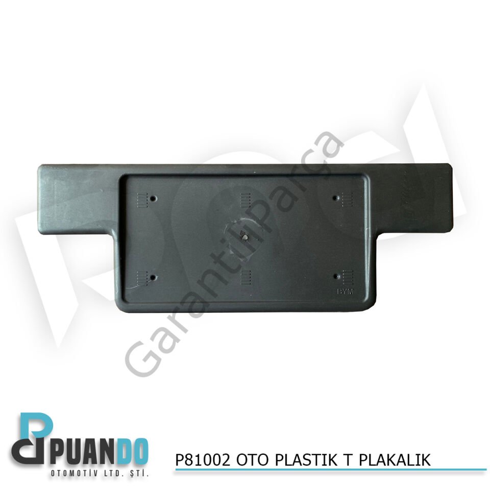 OTO PLASTIK T PLAKALIK