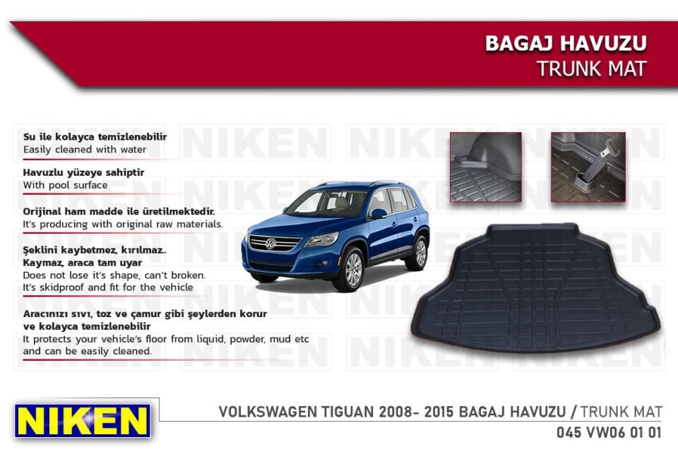 VW TOUAREG 2003-2016 BAGAJ HAVUZU