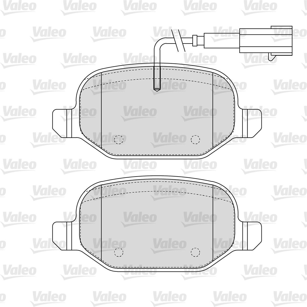 FIAT LINEA 07- FREN BALATASI ARKA 77365858 BOSCH