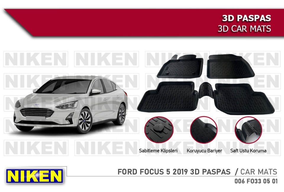 FORD FOCUS 5 2019 3D PASPAS