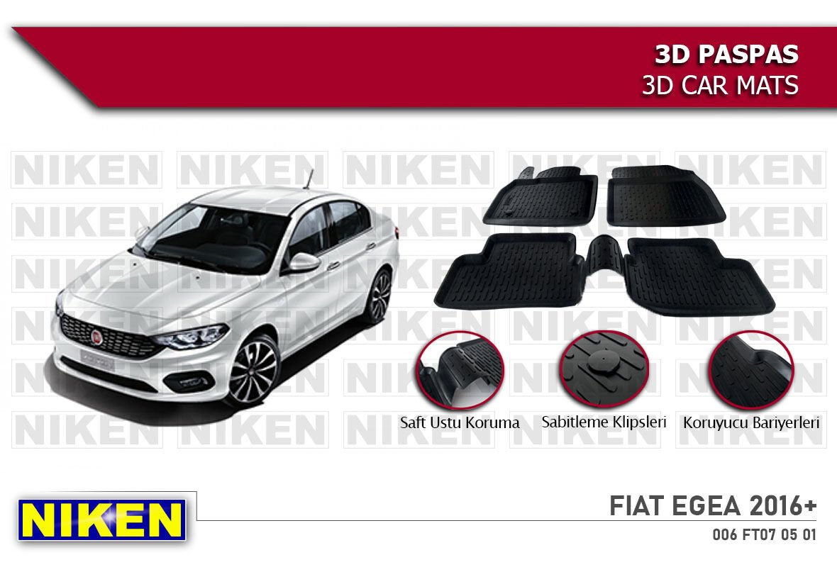 FIAT EGEA 2016- 3D PASPAS