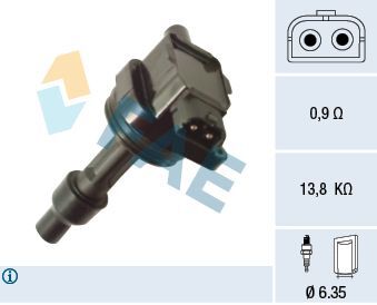 VOLVO S40/V40 98-04 ATESLEME BOBINI 1275602 FAE