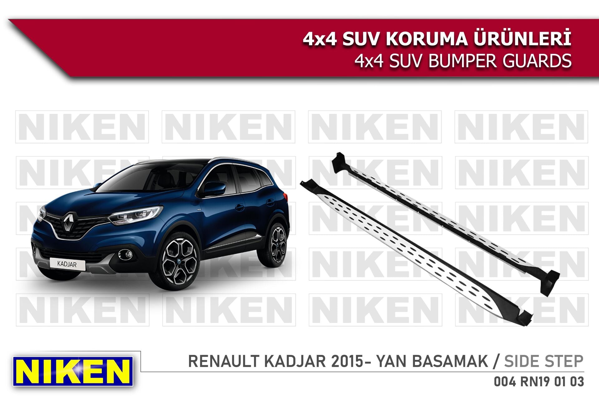 RENAULT KADJAR 2015- YAN BASAMAK