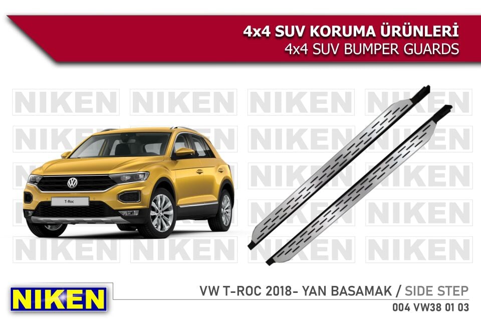 VW T-ROC 2018- YAN BASAMAK