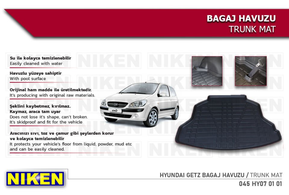 HYUNDAI GETZ BAGAJ HAVUZU