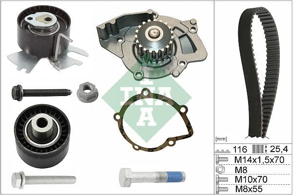 FORD KUGA/MONDEO/C4PC/C5X7/DS4/JUMPY/308/407 09 TRIGER SETI+DEVIRDAIM 9M5Q 8B596 AAK INA