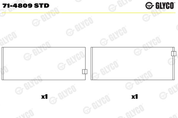 MERCEDES-BENZ W164-219-212-221 06- KOL YATAK A6420300260 GLYCO
