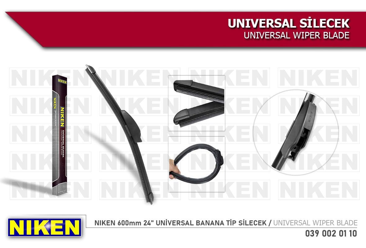 NIKEN 650mm UNİVERSAL BANANA TİP SİLECEK