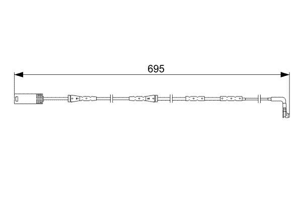 BMW 97-00 FRENBAKIMVETAMIRURUNLERI BMW34356779619; BMW34356789440 BOSCH
