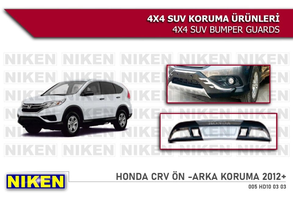 HONDA CRV 2012 > ÖN -ARKA KORUMA (HD-BT-006-007)