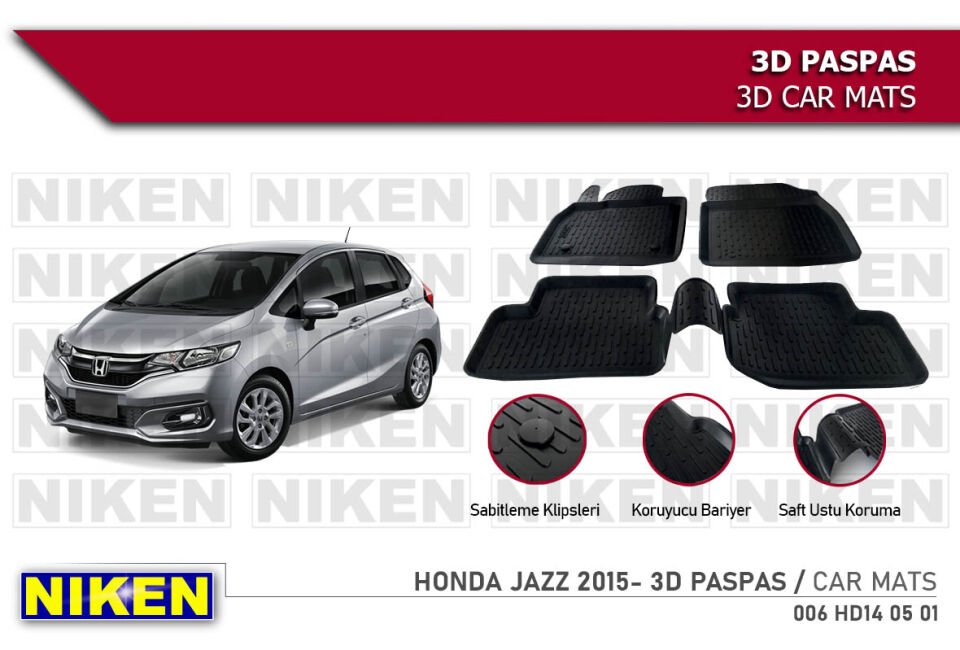 HONDA CIVIC 2016- 3D PASPAS