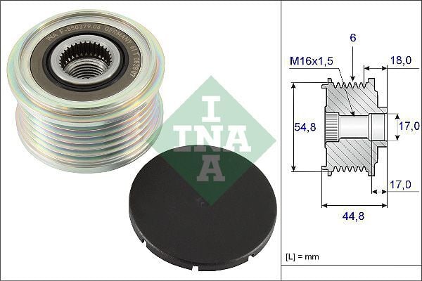 RENAULT CLIO-MEGAN-KANGO-LAGUNA-SCENIC 01- ALTERNATÖR KASNAGI 535011410 INA