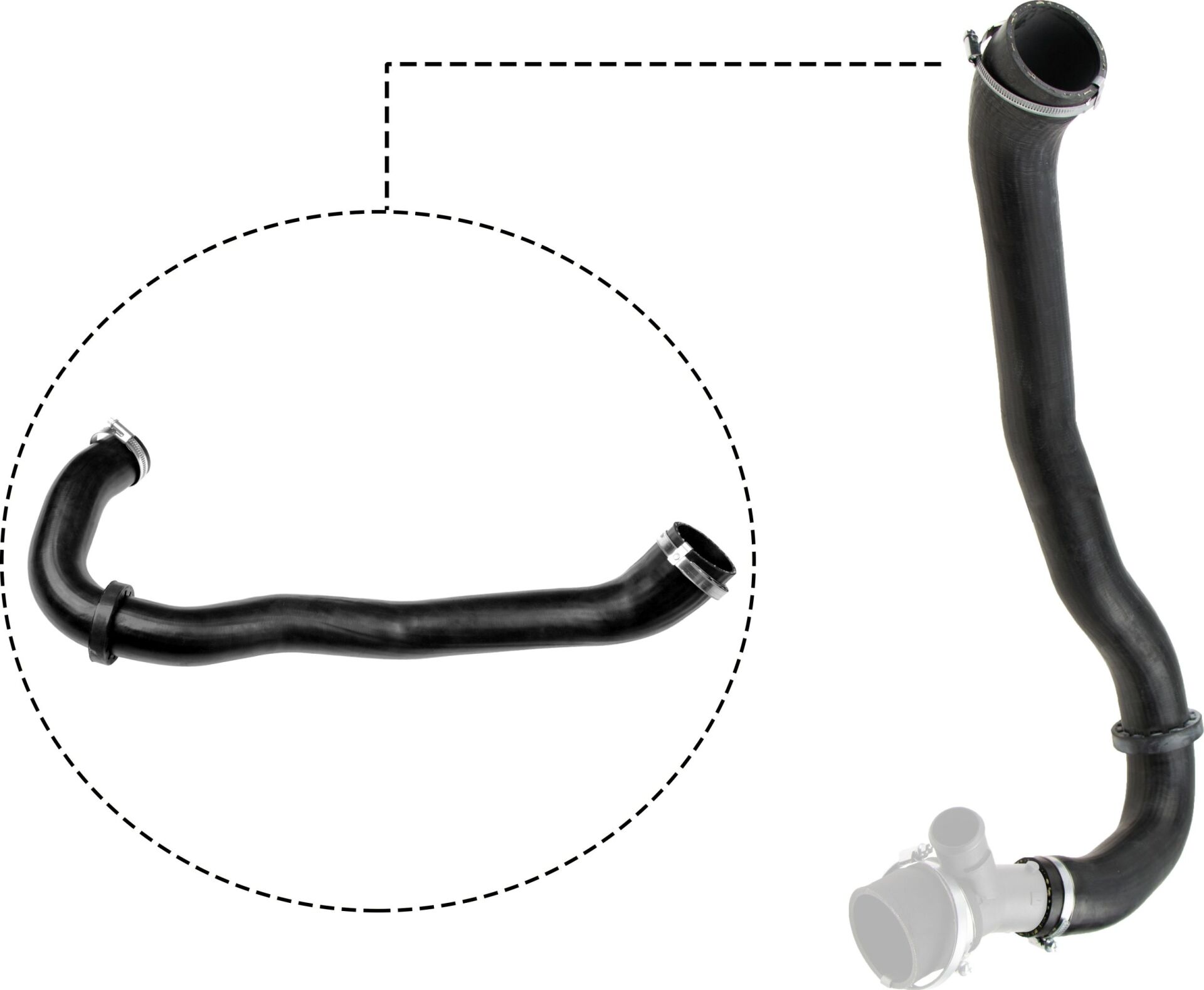 FORD MONDEO 10-14 TURBO HORTUMU 9G91 6K863 CB IBRAS