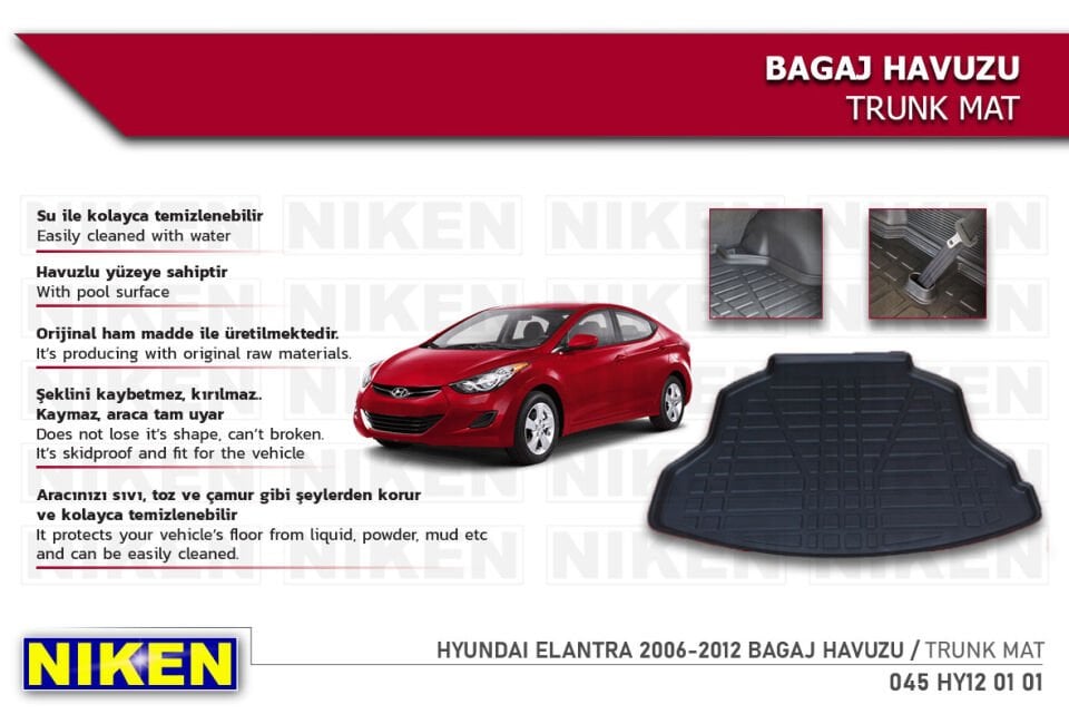 HYUNDAI ELENTRA 2006-2012 BAGAJ HAVUZU