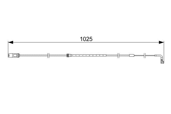 BMW X5 E70-X6 E71 07- FREN BALATA FISI ARKA 34356789505 BOSCH