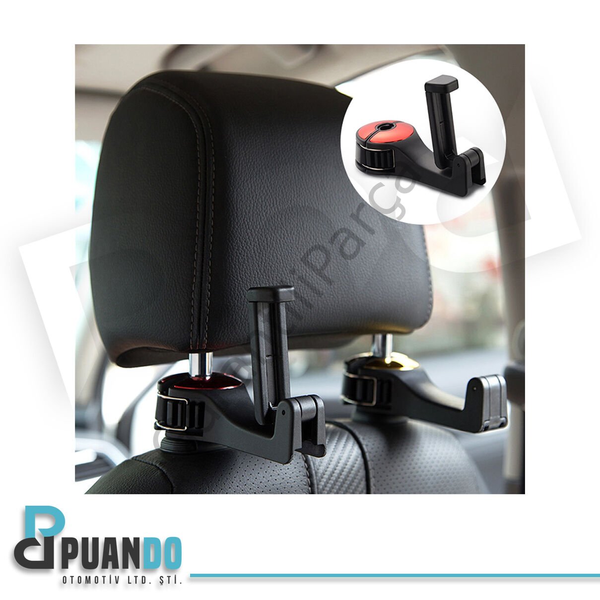 KOLTUK ARKASI TELEFON TUTUCU ASKILIK SILVER