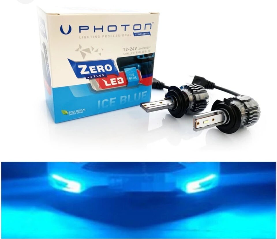 LED XENON AMPÜL H1 12V BLUE