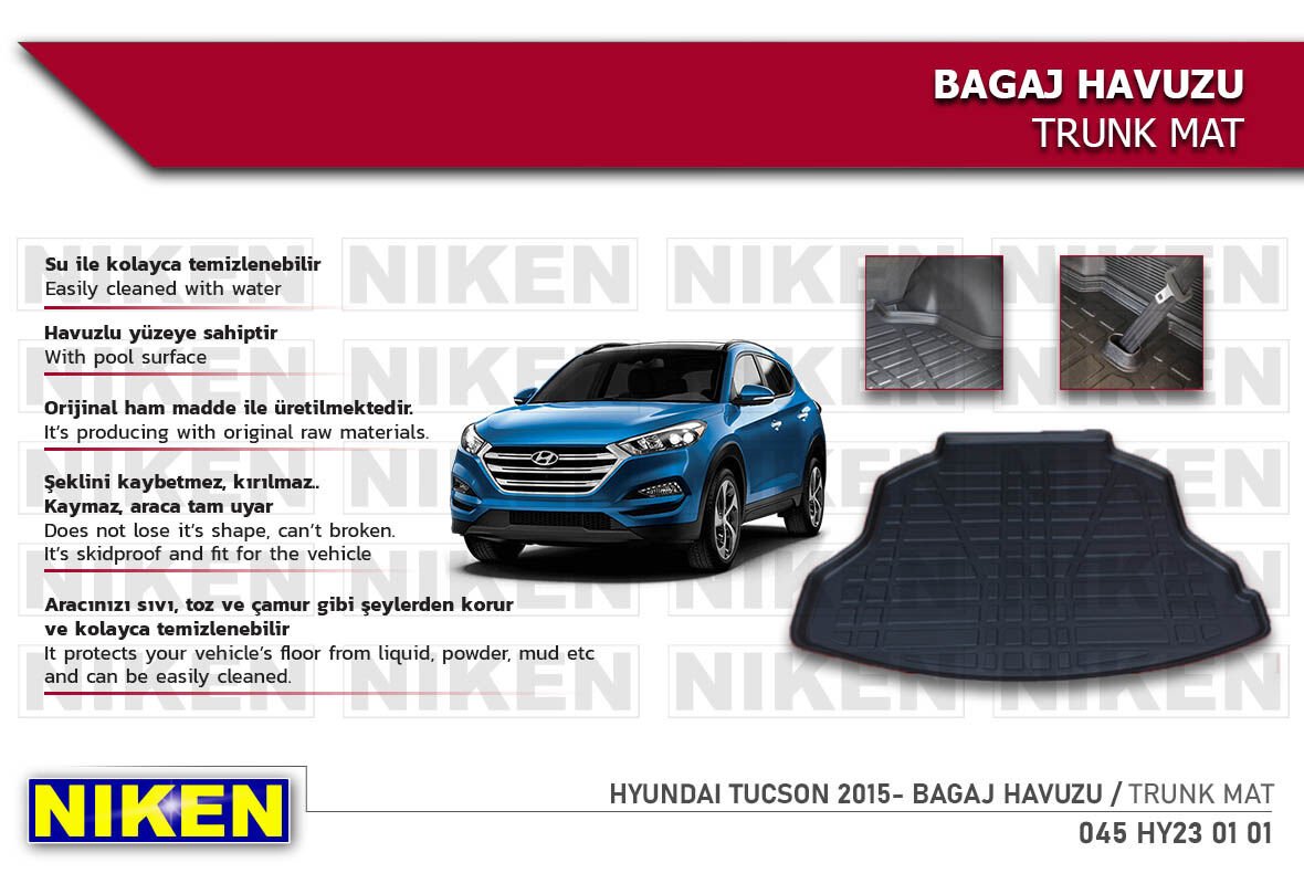 HYUNDAI TUCSON 2015- BAGAJ HAVUZU