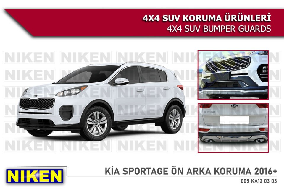 KİA SPORTAGE 2016-2017 ÖN ARKA KORUMA (SPT-ZP001)