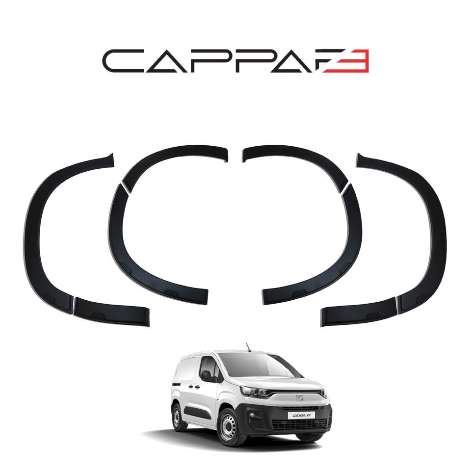 Fiat Doblo 2023- Yılı ve Sonrası Uyumlu Çamurluk Dodik 8 Parça