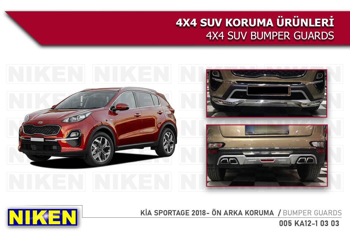 KİA SPORTAGE 2018- ÖN ARKA KORUMA
