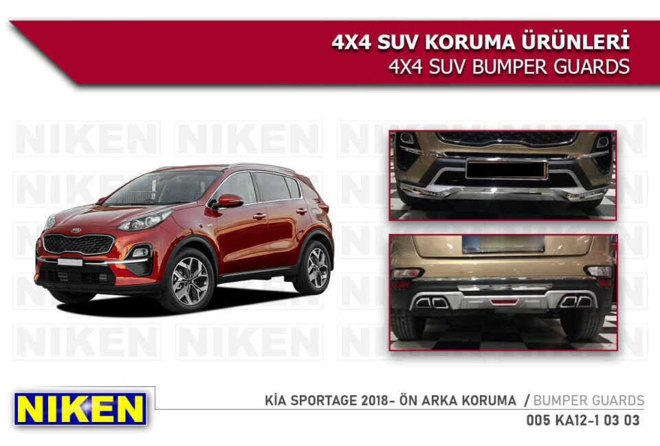 KİA SPORTAGE 2018- ÖN ARKA KORUMA