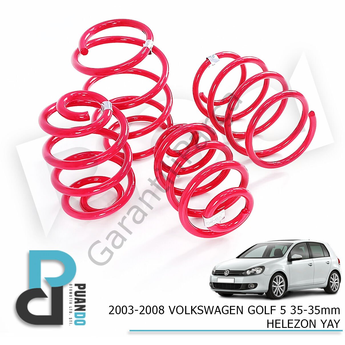 2003-2008 VOLKSWAGEN GOLF 5 35-35mm H.YAY