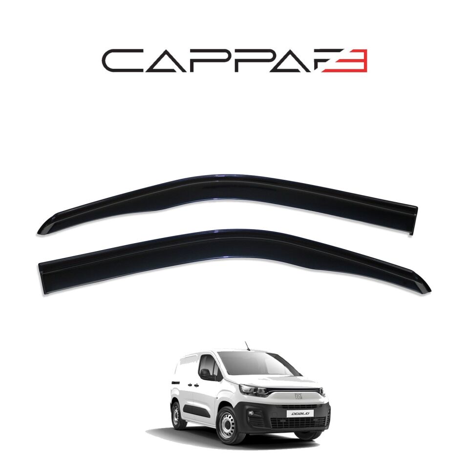 Fiat Doblo 2023- Yılı ve Sonrası Uyumlu Cam Rüzgarlığı 2 Parça