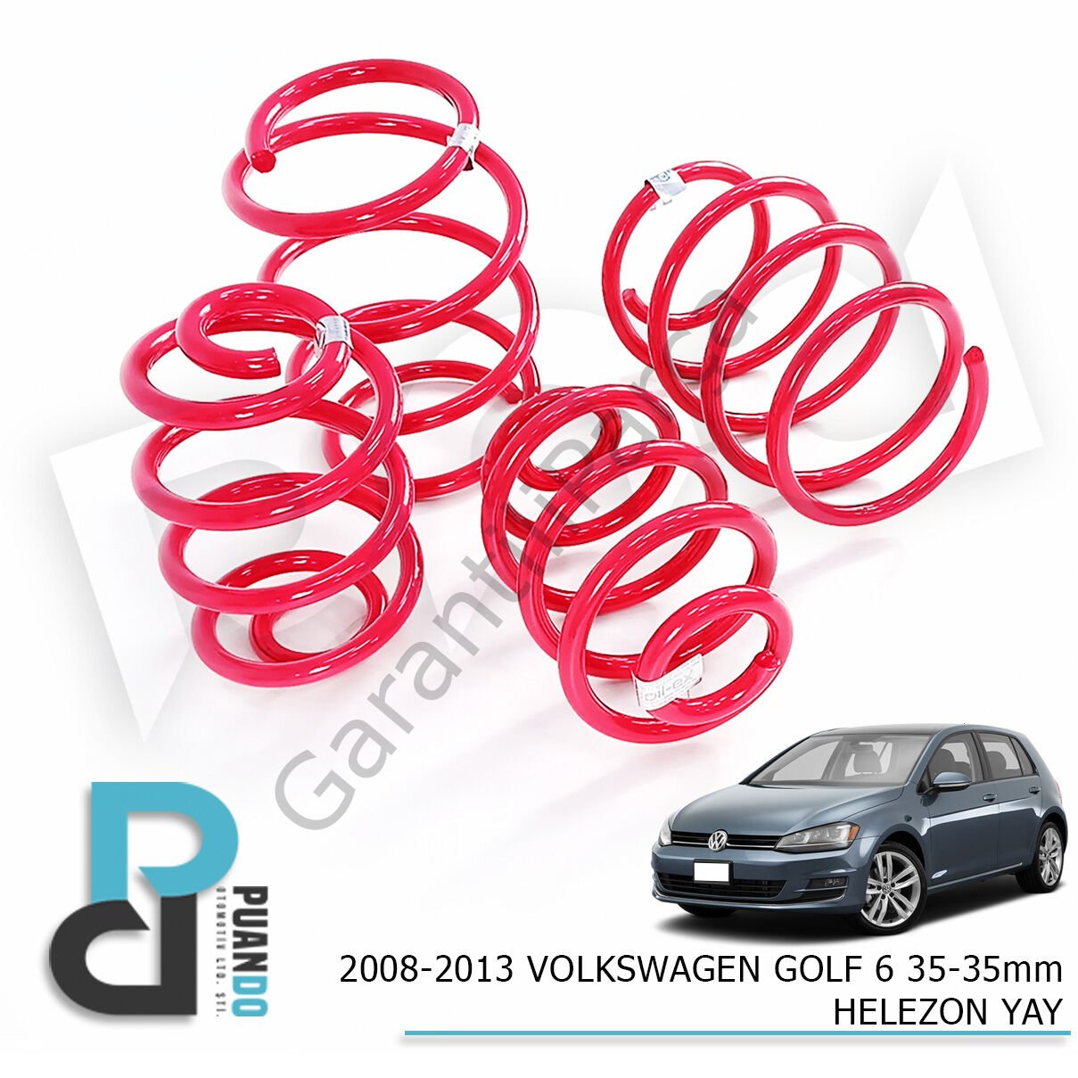 2008-2013 VOLKSWAGEN GOLF 6 35-35mm H.YAY