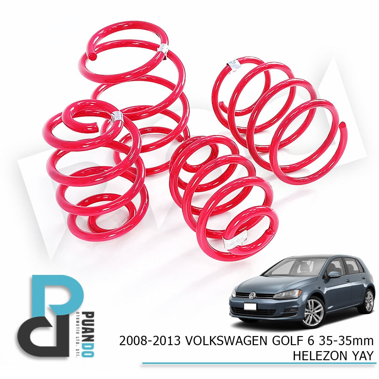 2008-2013 VOLKSWAGEN GOLF 6 35-35mm H.YAY