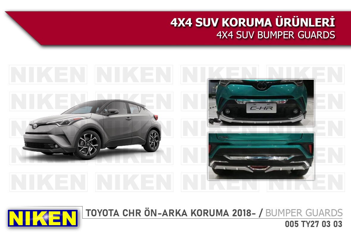 TOYOTA CHR 2018- ÖN ARKA KORUMA