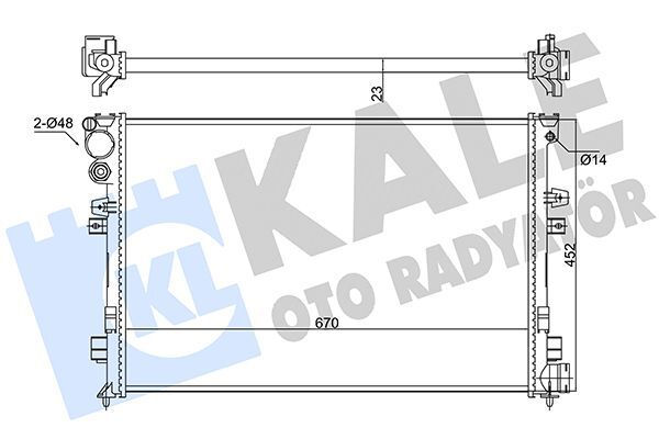 FIAT SCUDO-JUMPY-EXPERT 96- SU RADYATÖRÜ 1475060080 KALE
