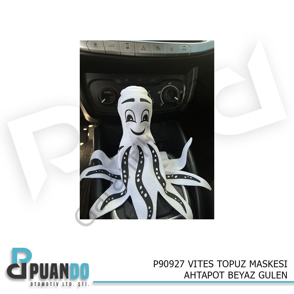 VITES TOPUZ MASKESI AHTAPOT BEYAZ GULEN