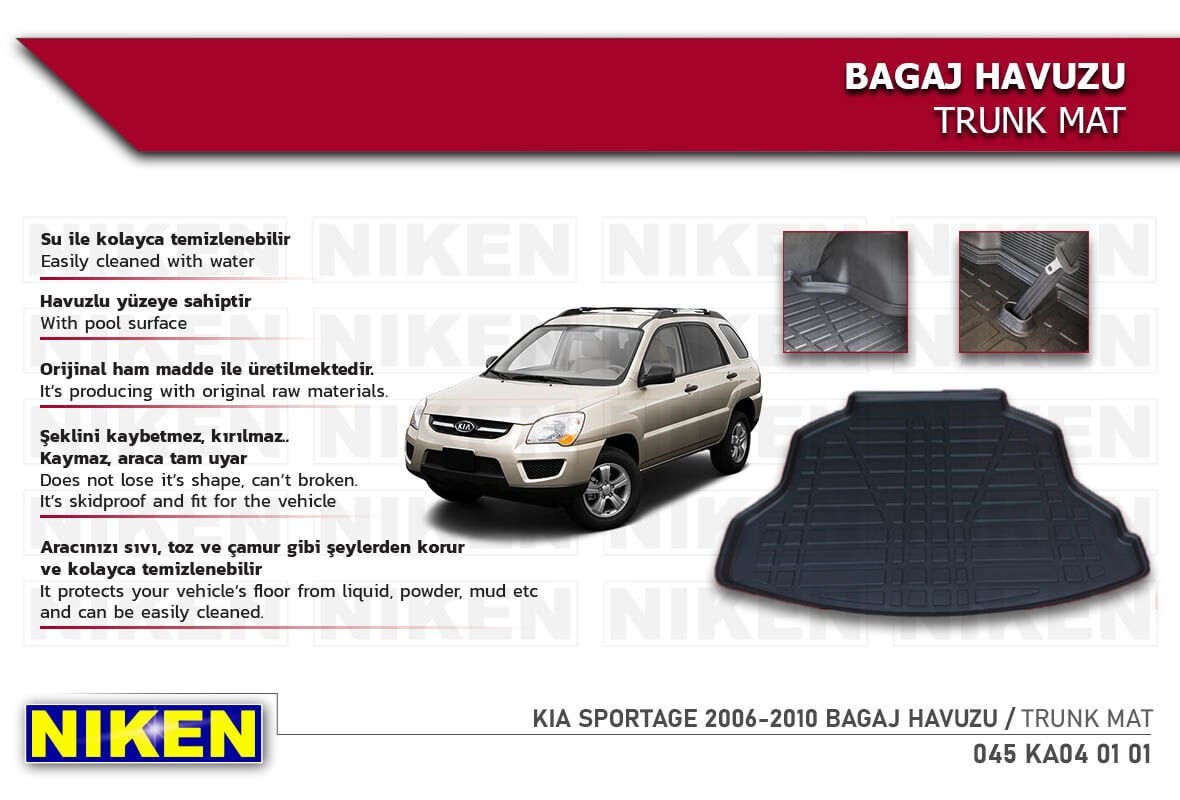 KIA SPORTAGE 2006-2010 BAGAJ HAVUZU