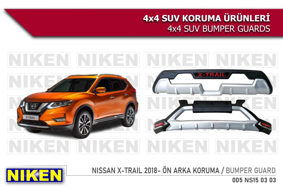 NİSSAN X-TRAIL 2017 SONRASI ÖN ARKA KORUMA