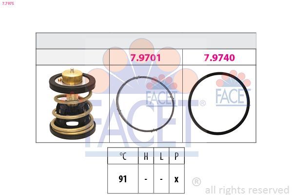 BMW G20-G21-G30-G31-G32-G11-G12-X3 G01-X4 G02-X5 G05-X6 G06-X7 G07 17- TERMOSTAT 11538576289 GK